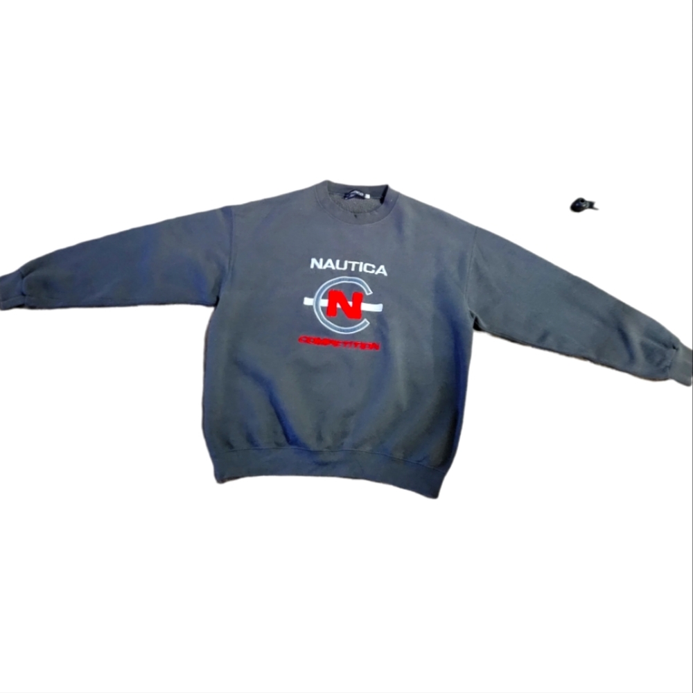 Vintage nautical sweatshirt xxl grey